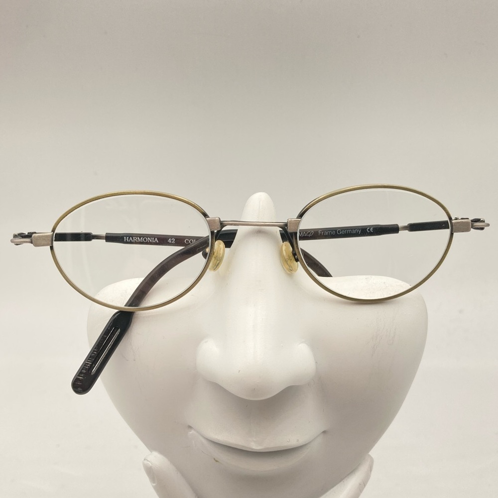 Imago Silver Oval Sunglasses Frames Harmonia